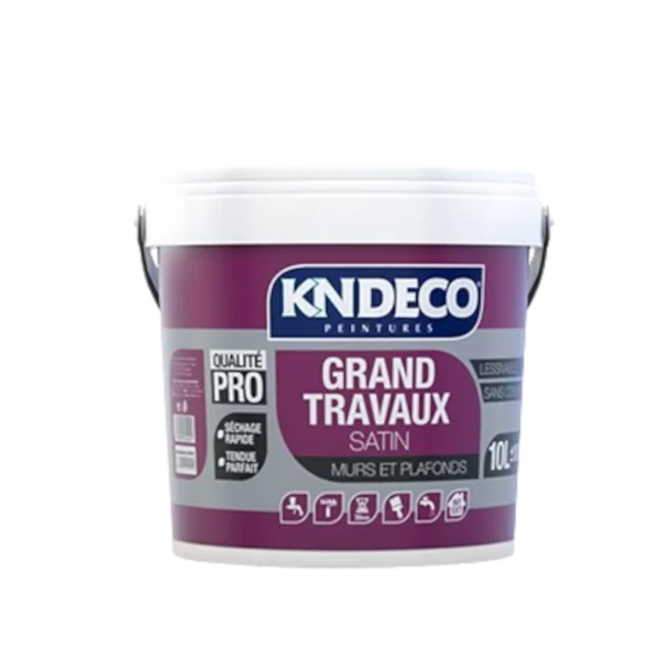 Peinture murale Kndéco satin grand travaux